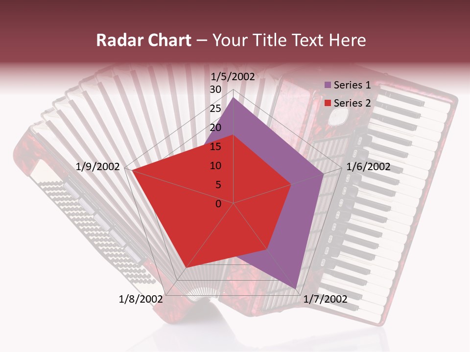 Recreational Object Acoustic PowerPoint Template