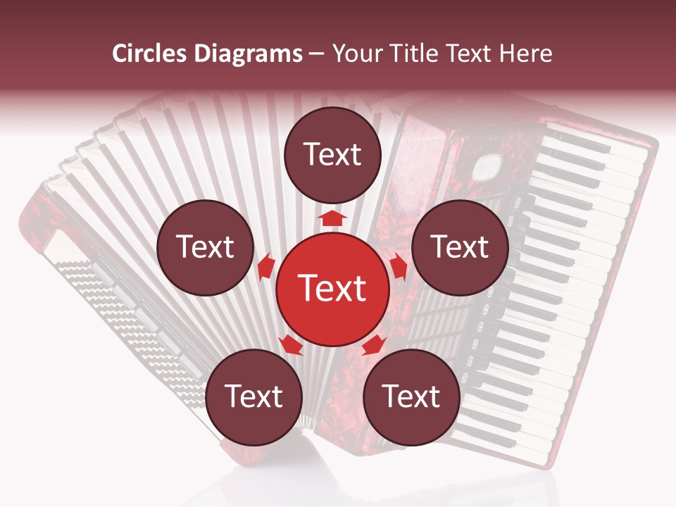 Recreational Object Acoustic PowerPoint Template