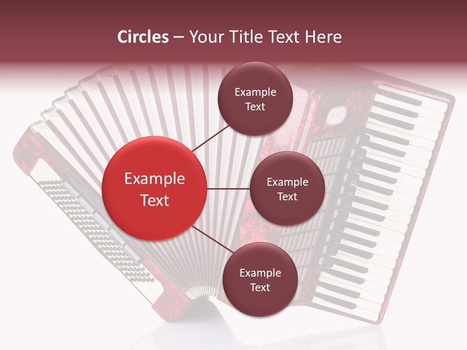 Recreational Object Acoustic PowerPoint Template