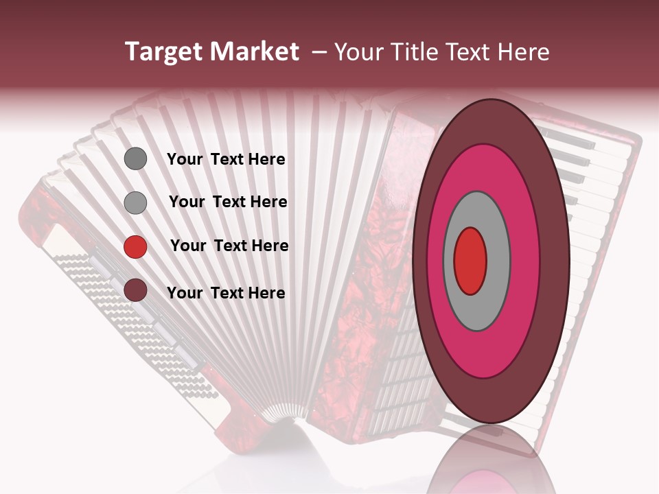 Recreational Object Acoustic PowerPoint Template