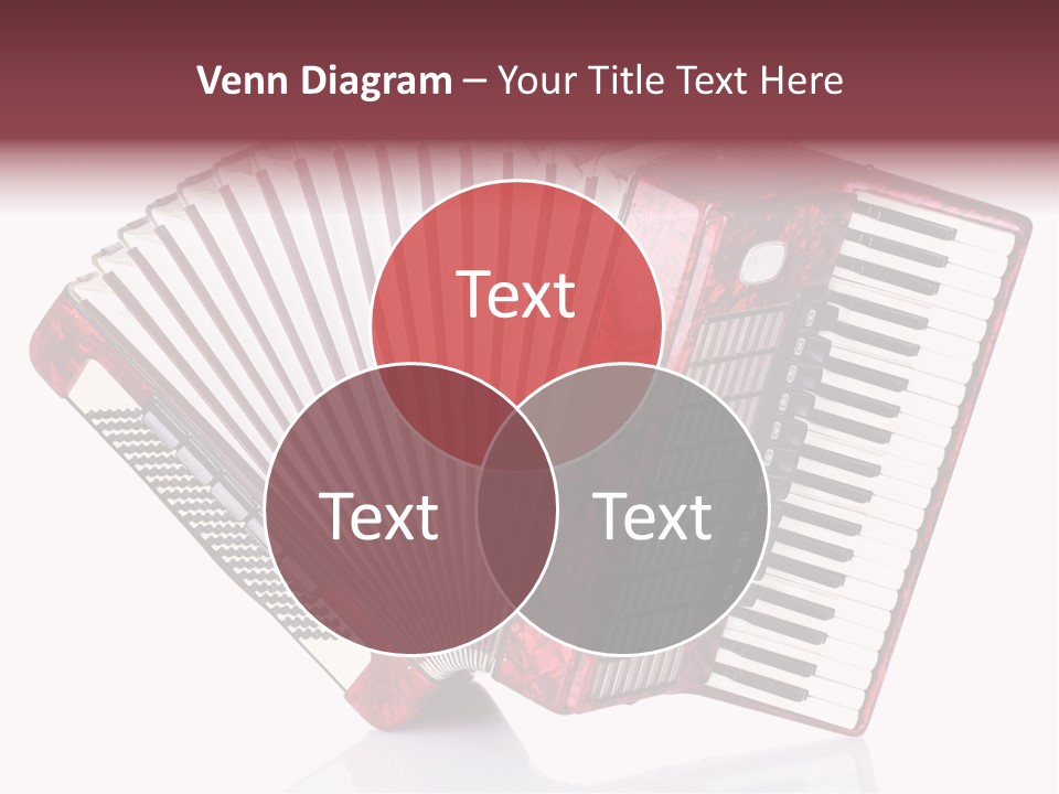 Recreational Object Acoustic PowerPoint Template
