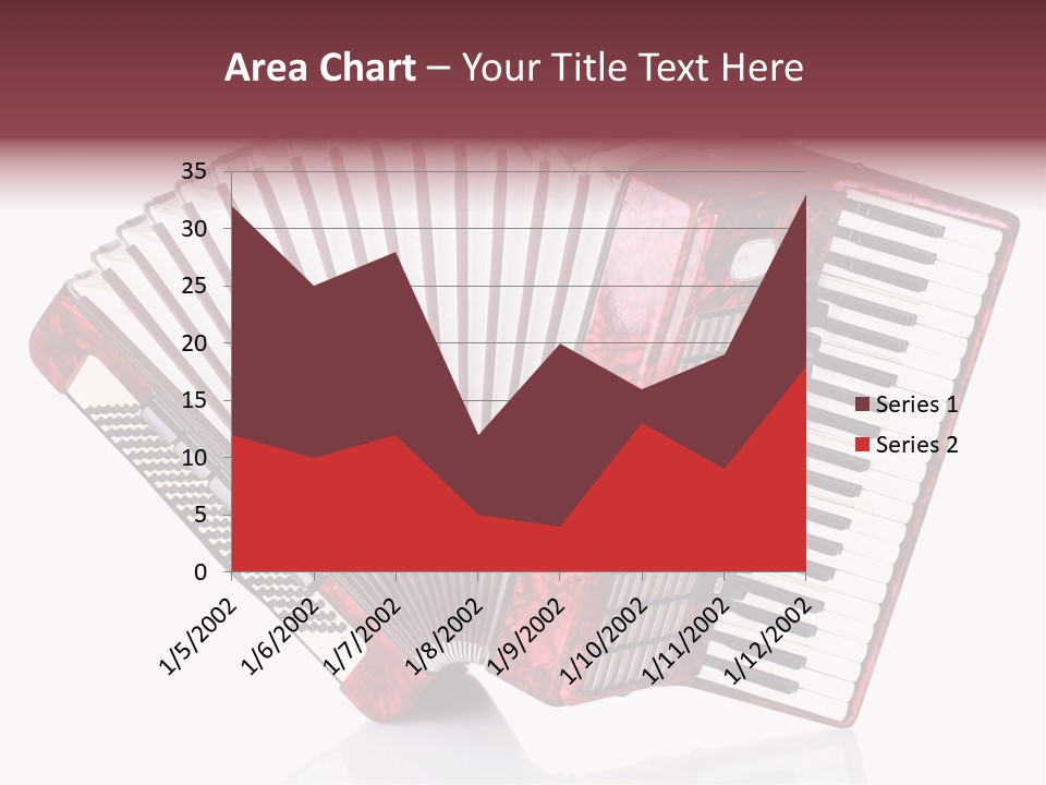 Recreational Object Acoustic PowerPoint Template