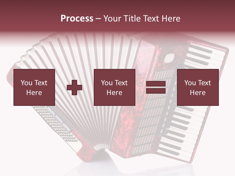Recreational Object Acoustic PowerPoint Template
