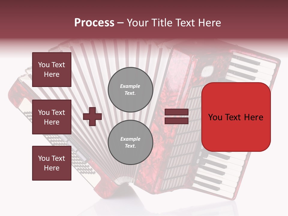 Recreational Object Acoustic PowerPoint Template