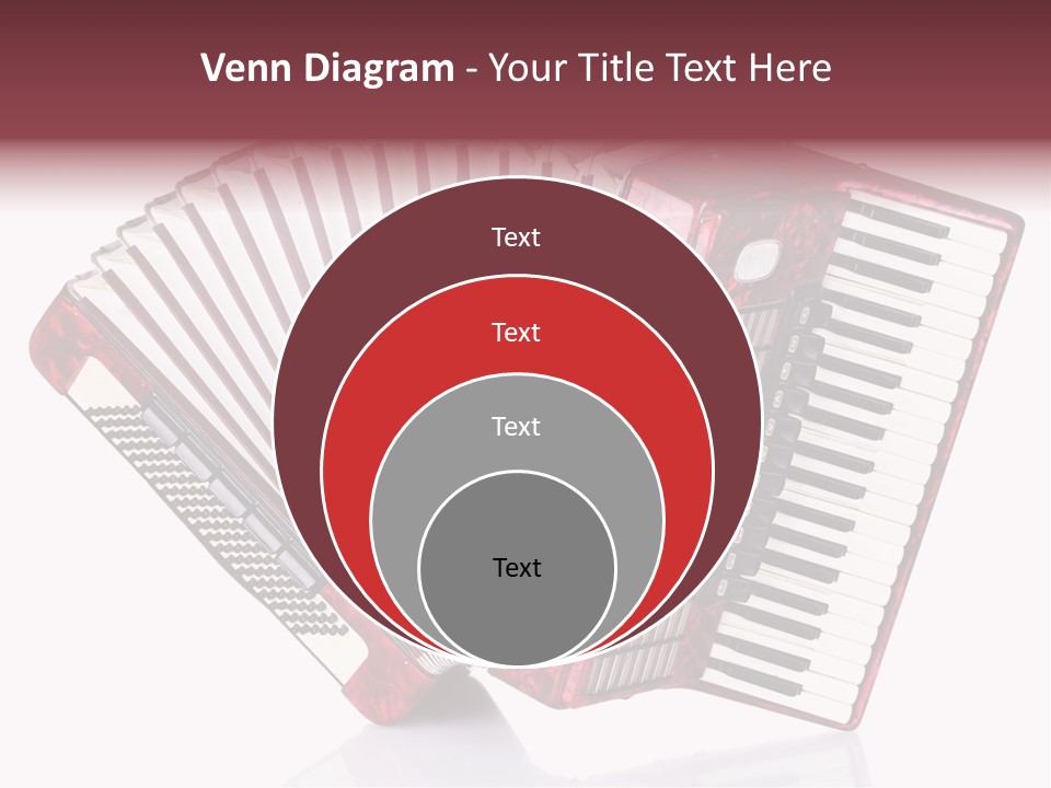 Recreational Object Acoustic PowerPoint Template