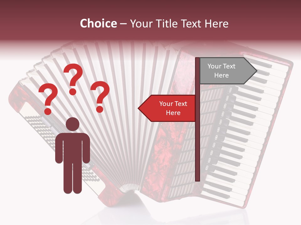 Recreational Object Acoustic PowerPoint Template