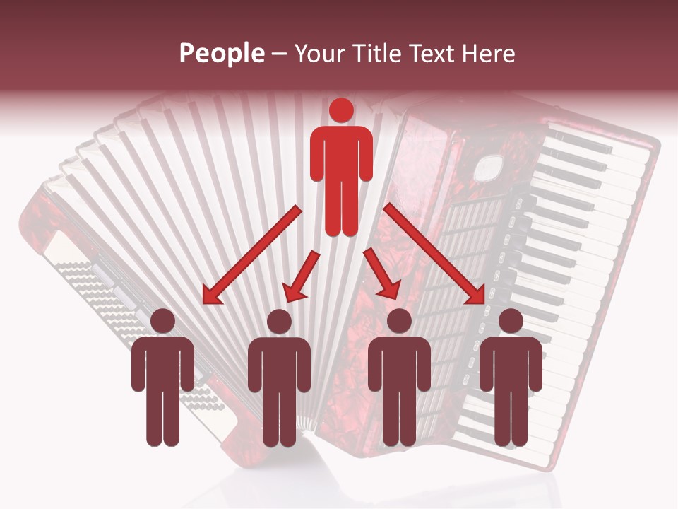 Recreational Object Acoustic PowerPoint Template