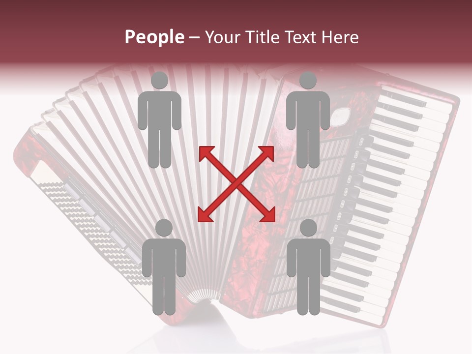 Recreational Object Acoustic PowerPoint Template