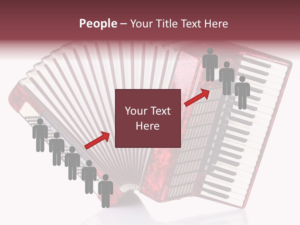 Recreational Object Acoustic PowerPoint Template