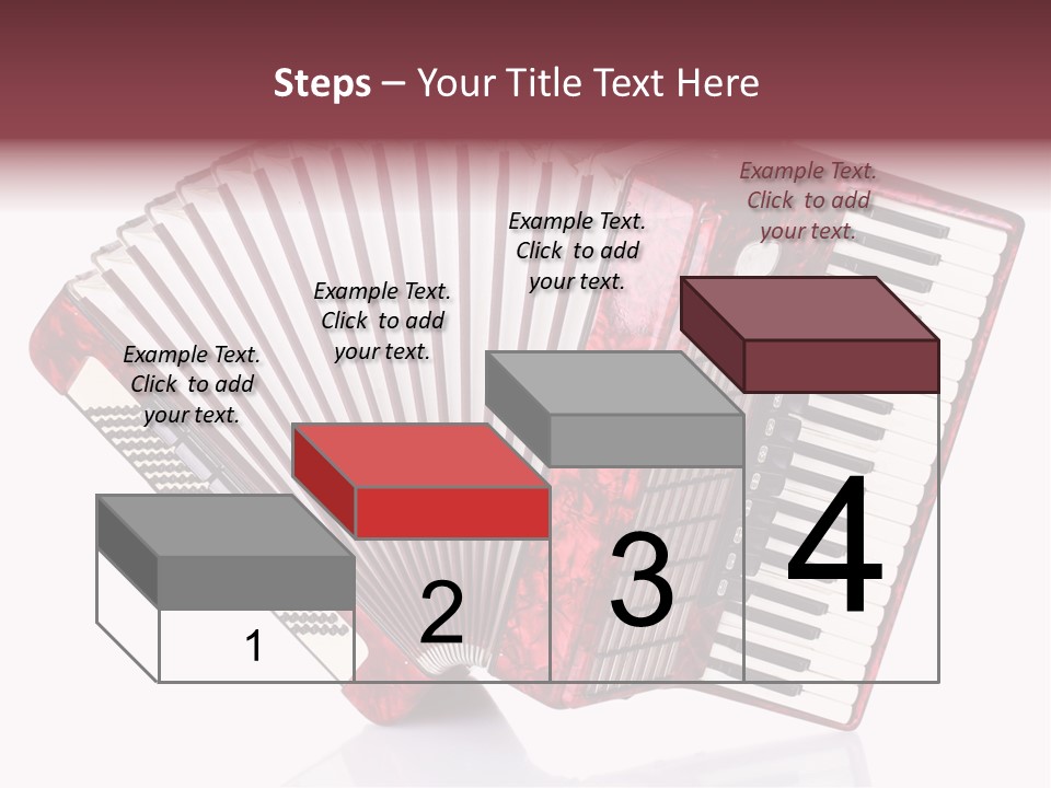 Recreational Object Acoustic PowerPoint Template