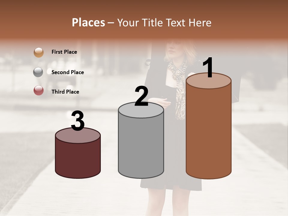 Beautiful Crossing Sad PowerPoint Template