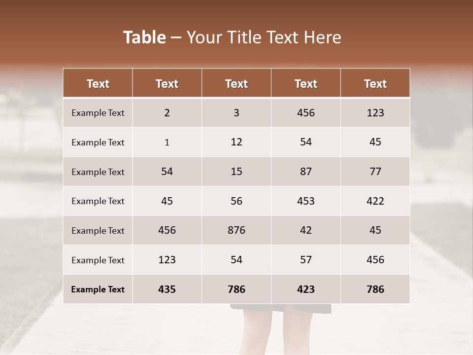 Beautiful Crossing Sad PowerPoint Template