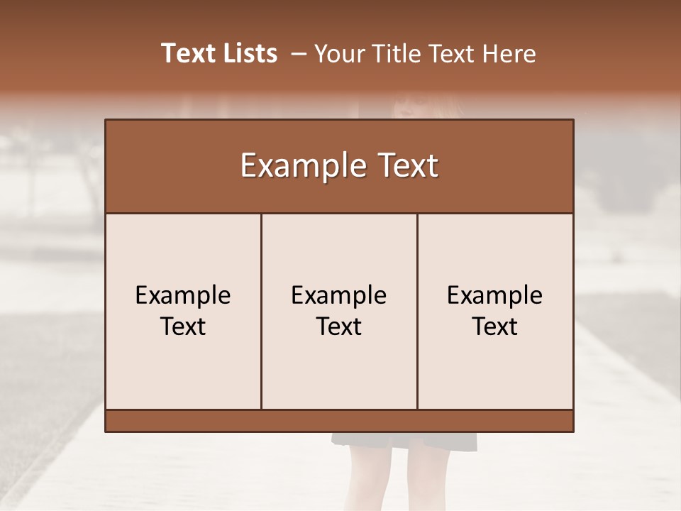 Beautiful Crossing Sad PowerPoint Template