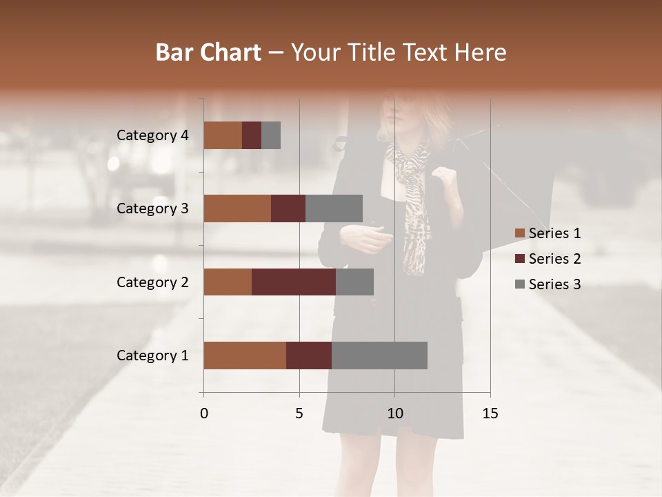 Beautiful Crossing Sad PowerPoint Template