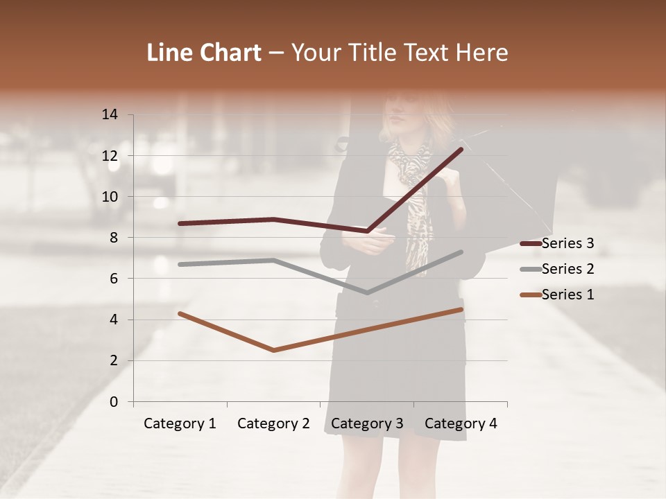 Beautiful Crossing Sad PowerPoint Template