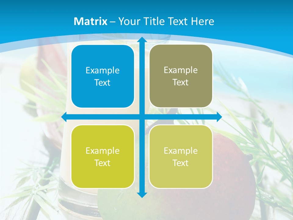 Nutritious Nobody Creamy PowerPoint Template