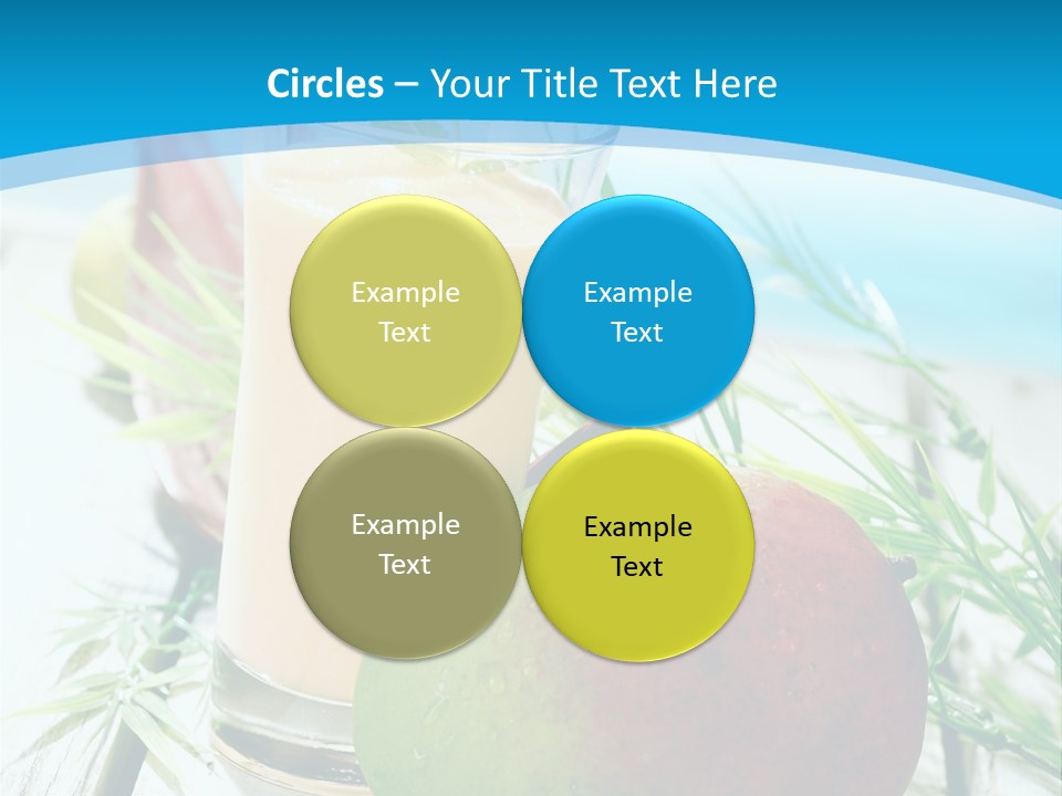 Nutritious Nobody Creamy PowerPoint Template