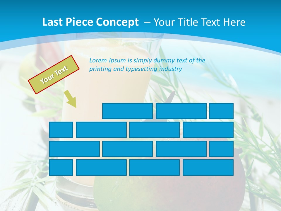 Nutritious Nobody Creamy PowerPoint Template