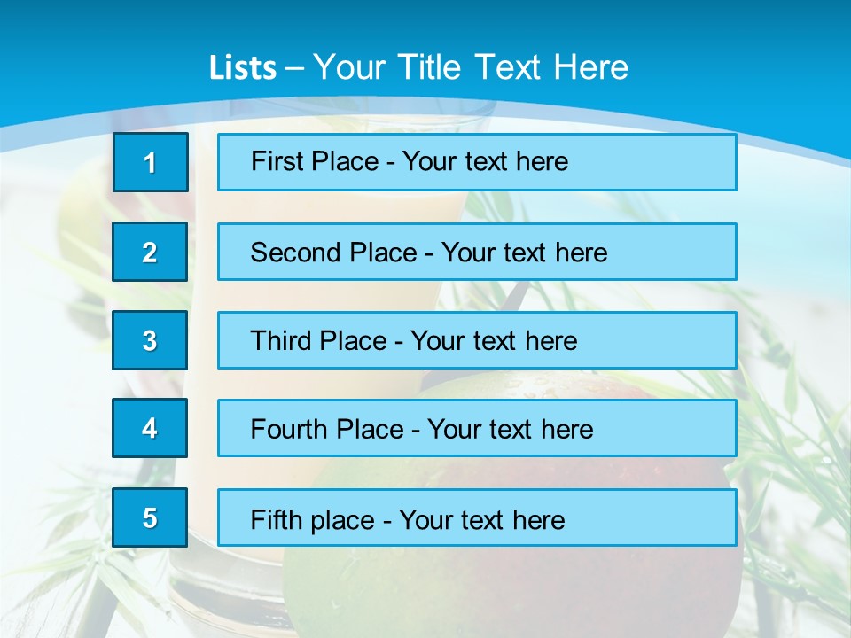 Nutritious Nobody Creamy PowerPoint Template