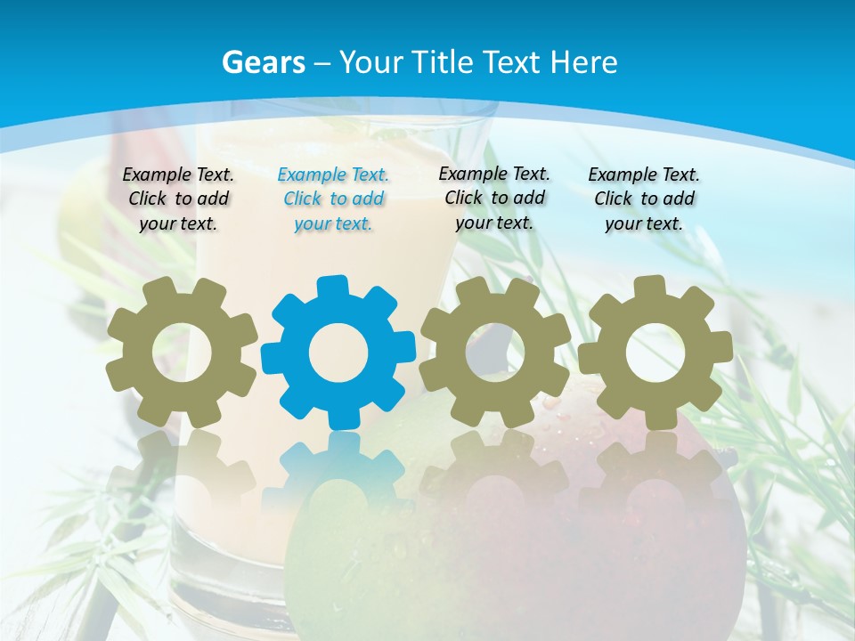 Nutritious Nobody Creamy PowerPoint Template