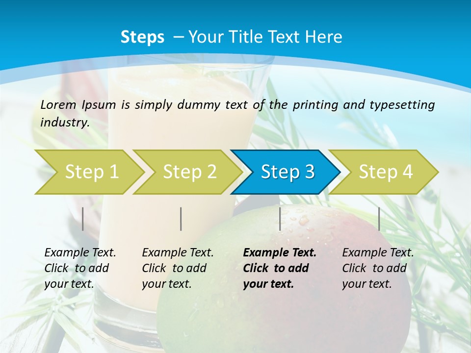 Nutritious Nobody Creamy PowerPoint Template