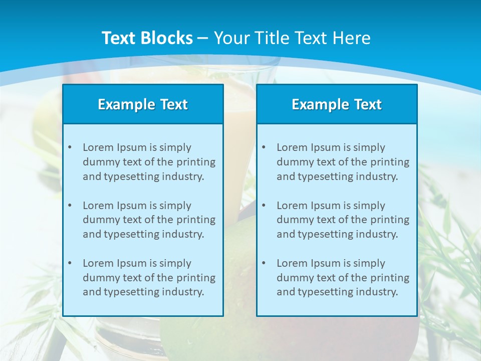 Nutritious Nobody Creamy PowerPoint Template