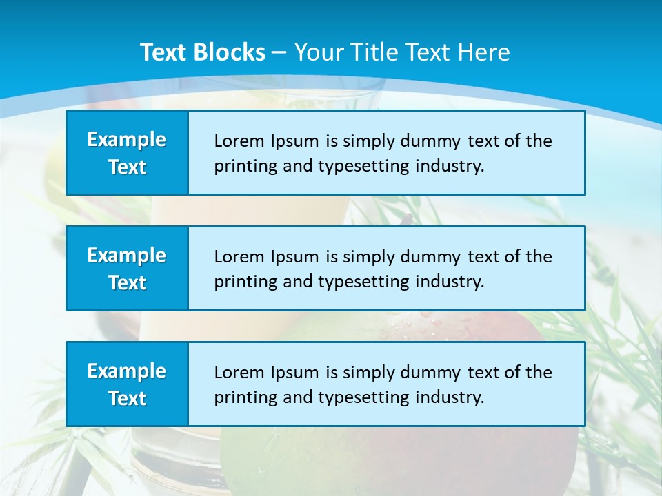 Nutritious Nobody Creamy PowerPoint Template