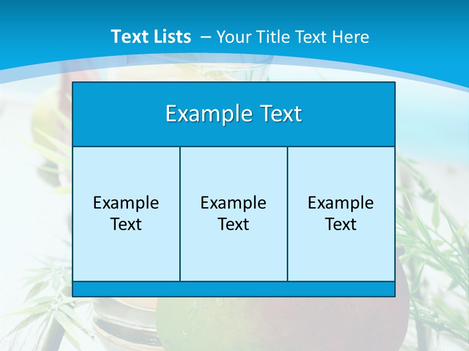 Nutritious Nobody Creamy PowerPoint Template