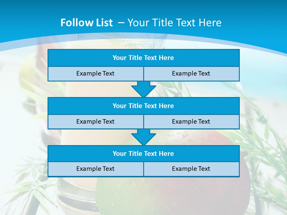 Nutritious Nobody Creamy PowerPoint Template