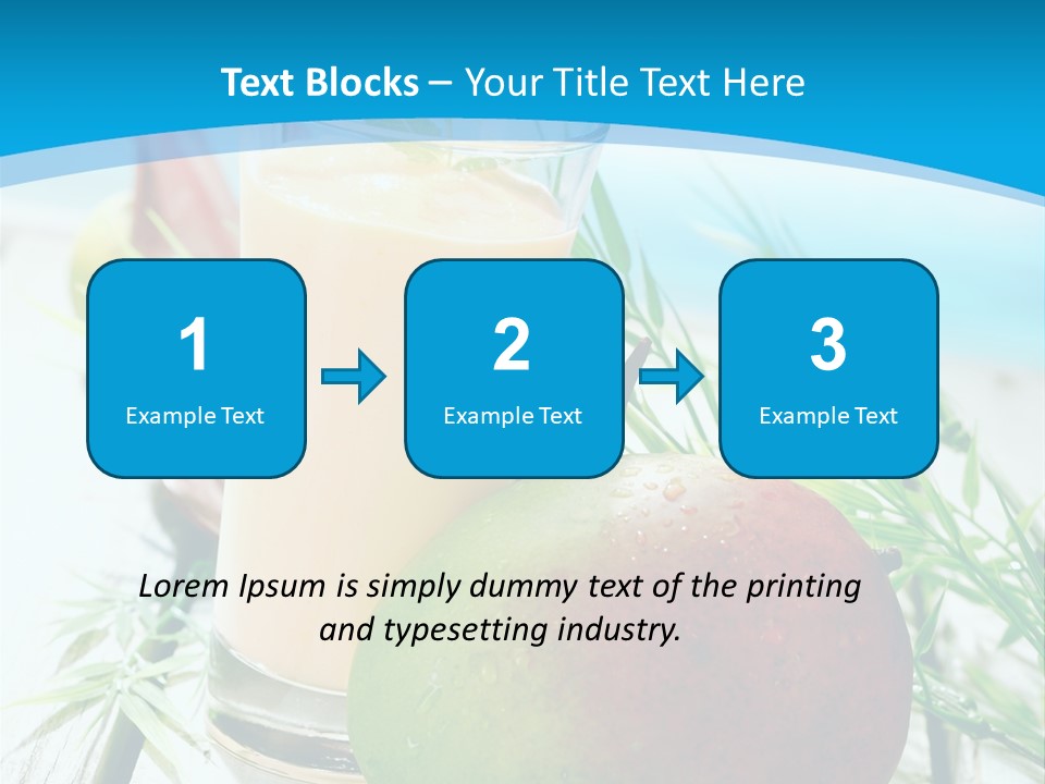 Nutritious Nobody Creamy PowerPoint Template
