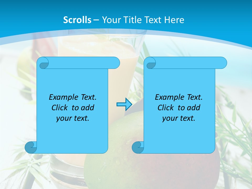 Nutritious Nobody Creamy PowerPoint Template