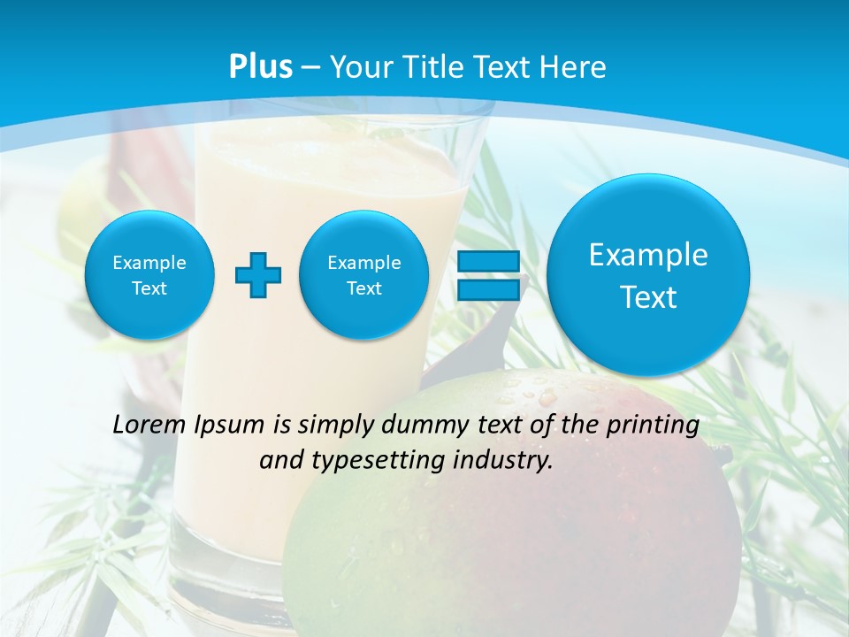 Nutritious Nobody Creamy PowerPoint Template
