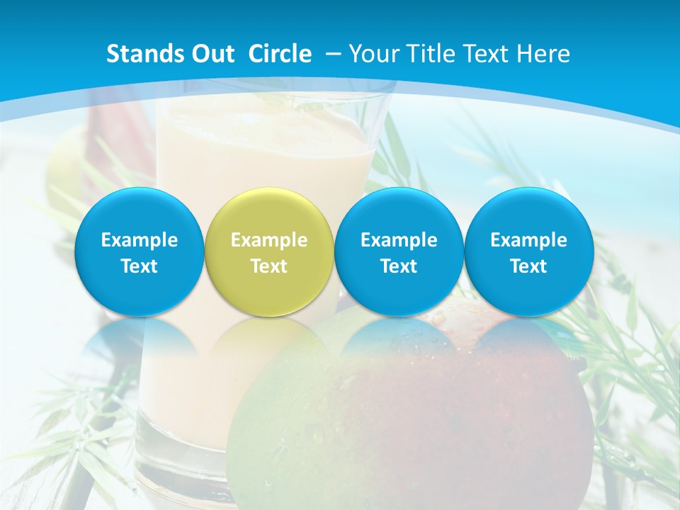 Nutritious Nobody Creamy PowerPoint Template