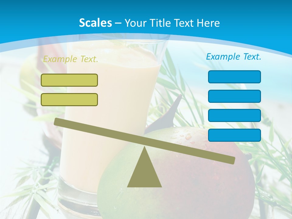 Nutritious Nobody Creamy PowerPoint Template