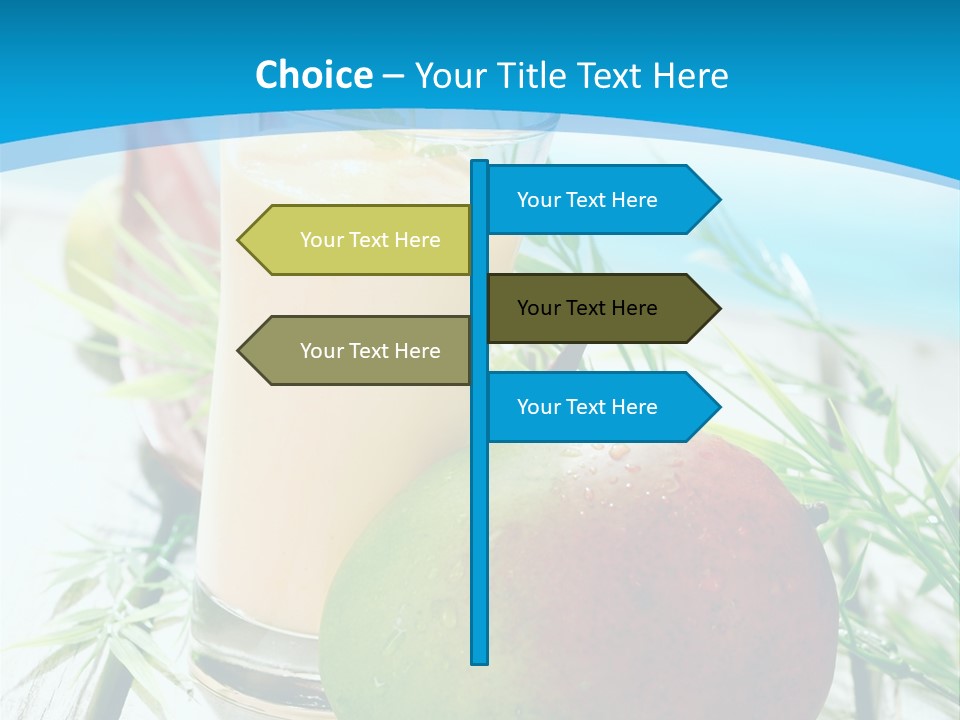 Nutritious Nobody Creamy PowerPoint Template