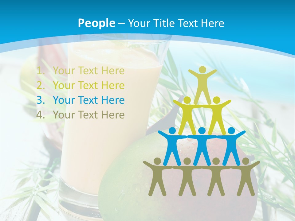 Nutritious Nobody Creamy PowerPoint Template