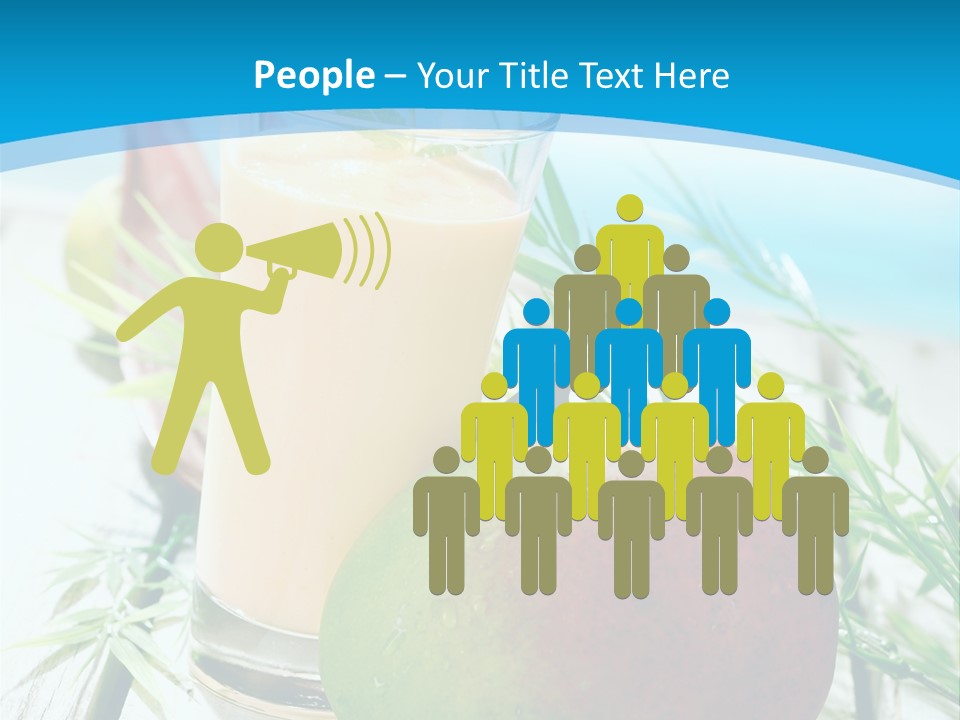 Nutritious Nobody Creamy PowerPoint Template