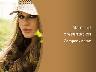 Purely Sensual Summer PowerPoint Template