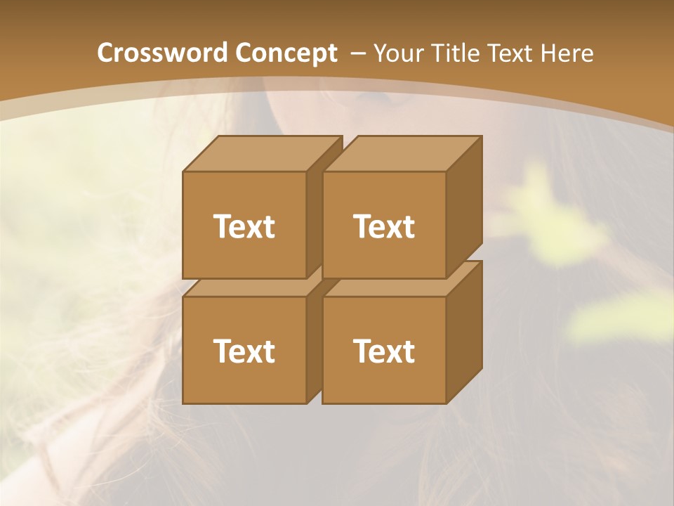 Purely Sensual Summer PowerPoint Template