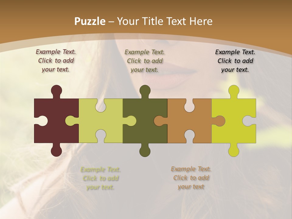 Purely Sensual Summer PowerPoint Template