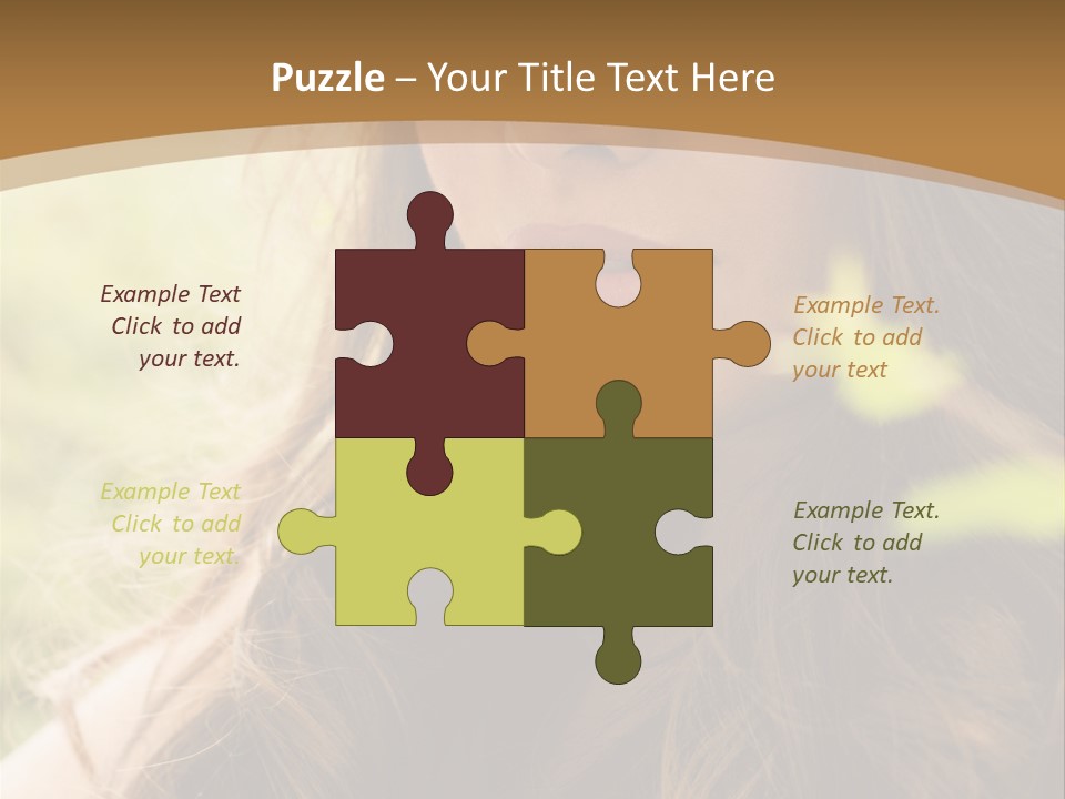 Purely Sensual Summer PowerPoint Template