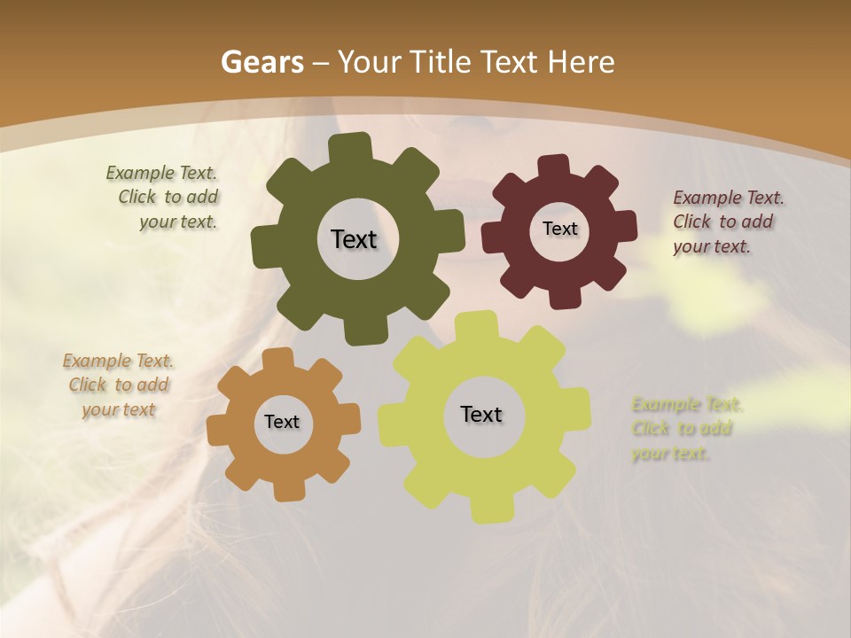 Purely Sensual Summer PowerPoint Template