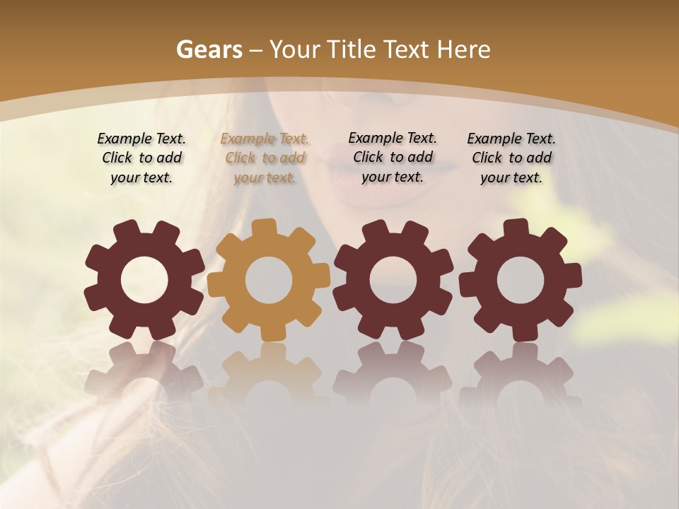 Purely Sensual Summer PowerPoint Template