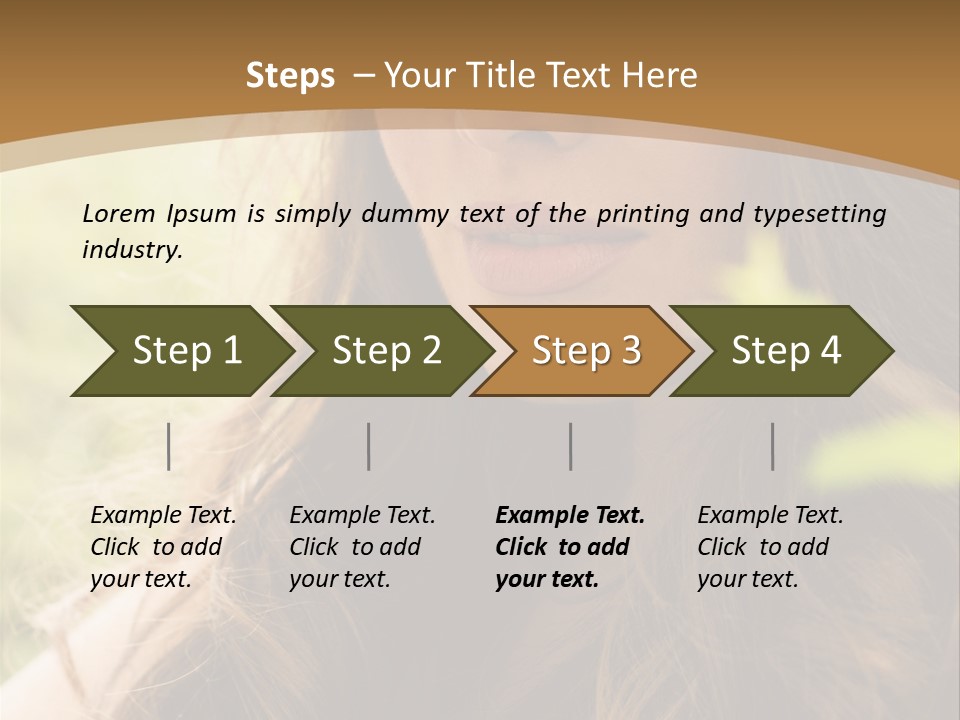 Purely Sensual Summer PowerPoint Template