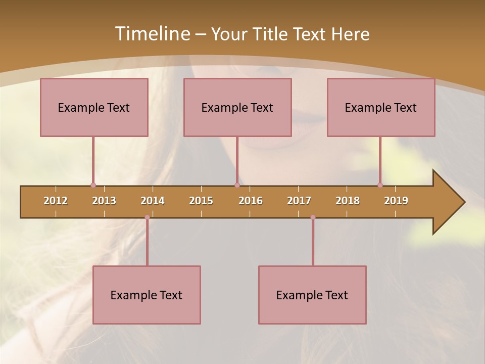 Purely Sensual Summer PowerPoint Template
