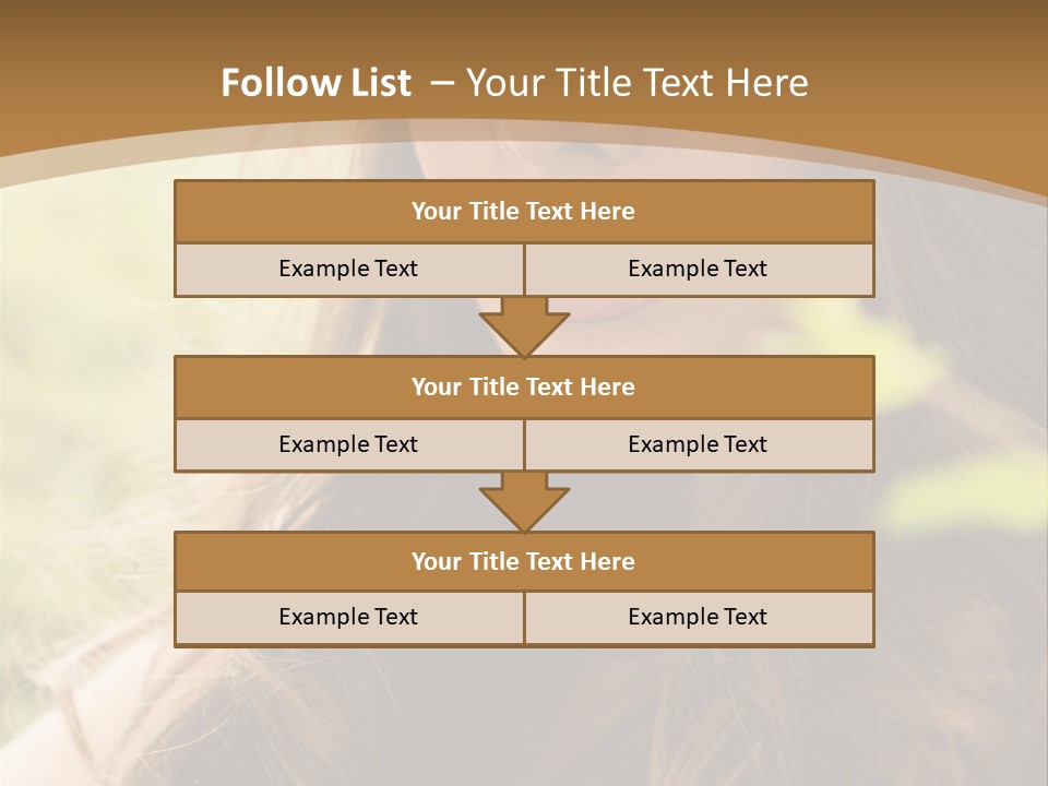 Purely Sensual Summer PowerPoint Template