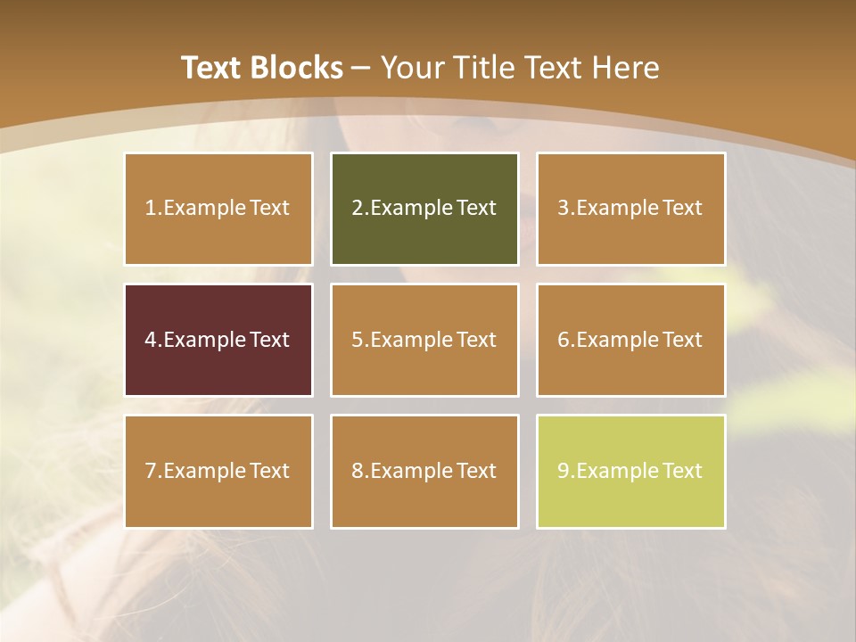 Purely Sensual Summer PowerPoint Template