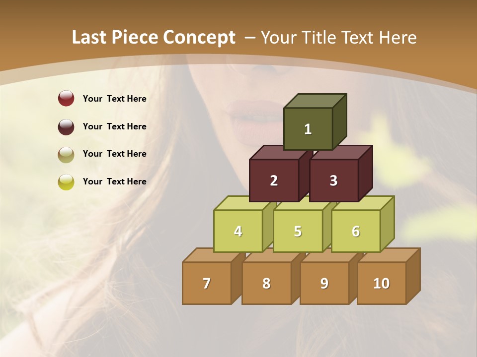 Purely Sensual Summer PowerPoint Template