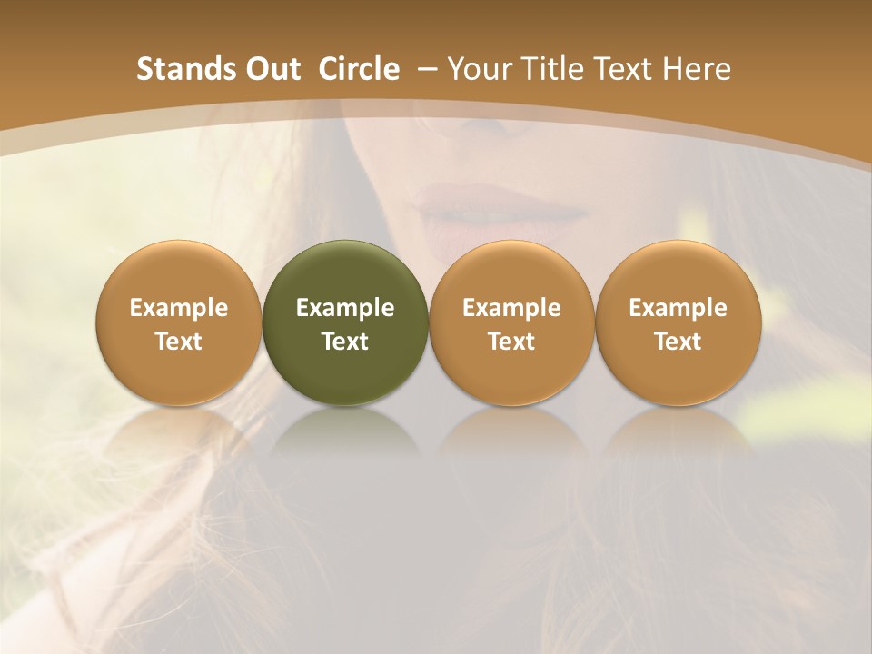 Purely Sensual Summer PowerPoint Template