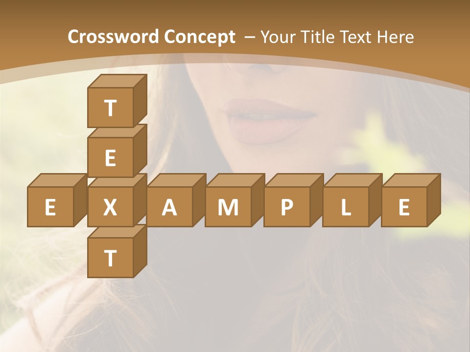 Purely Sensual Summer PowerPoint Template